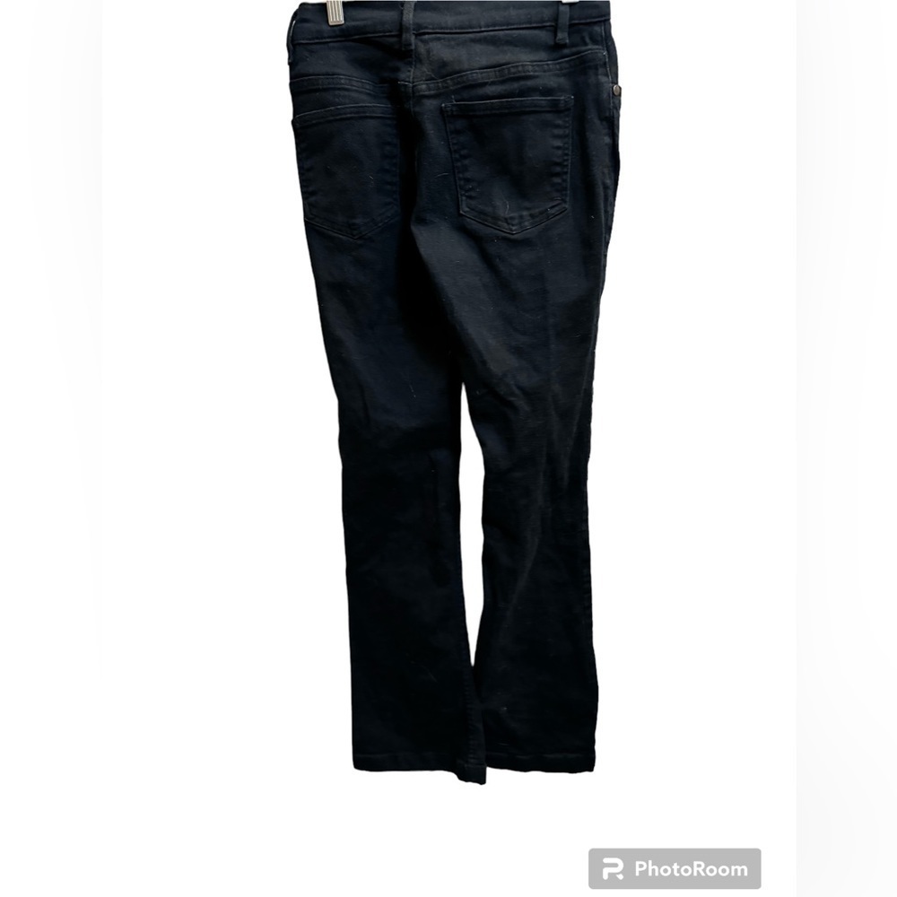 VENUS Women’s Black Cotton Stretch Boot Cut Jeans Festival Concert size 2S EUC - Picture 9 of 13